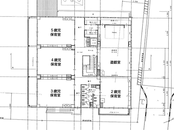 園舎２Ｆ平面図